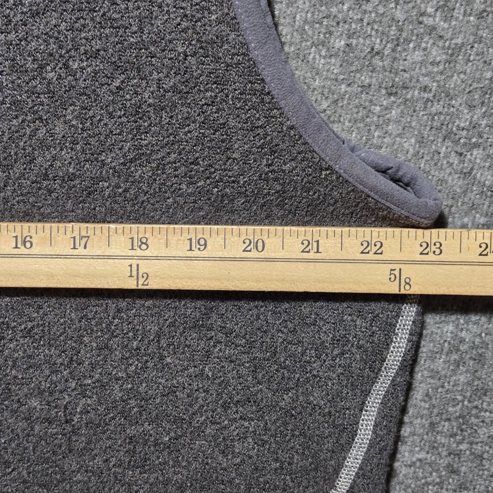 Kuhl Alpaca Fleece Full Zip Grey Gorpcore Vest Size Large Outdoor Hiking - Picture 6 of 9